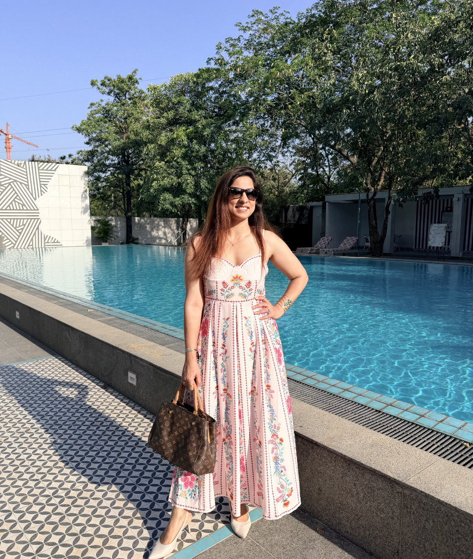 Floral Corset Maxi Dress