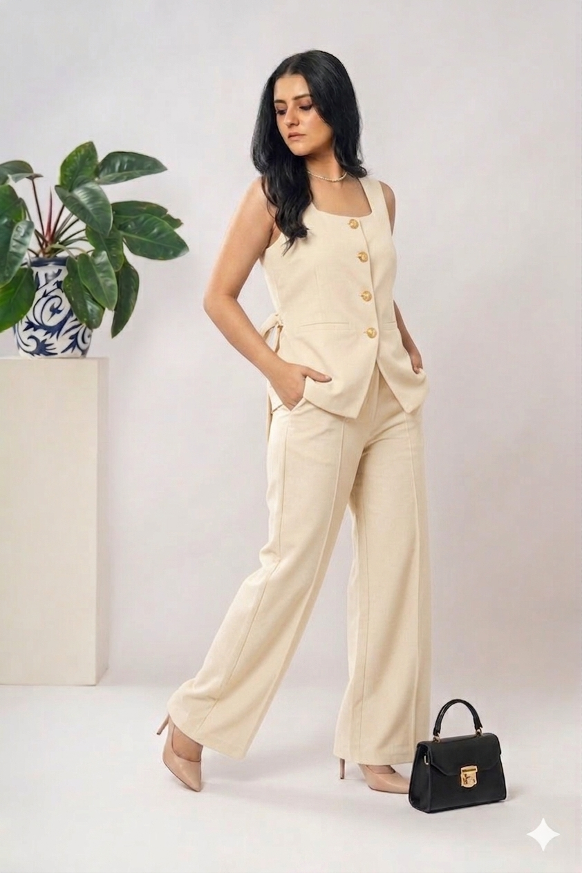 Midnight Elegance Co-ord Set
