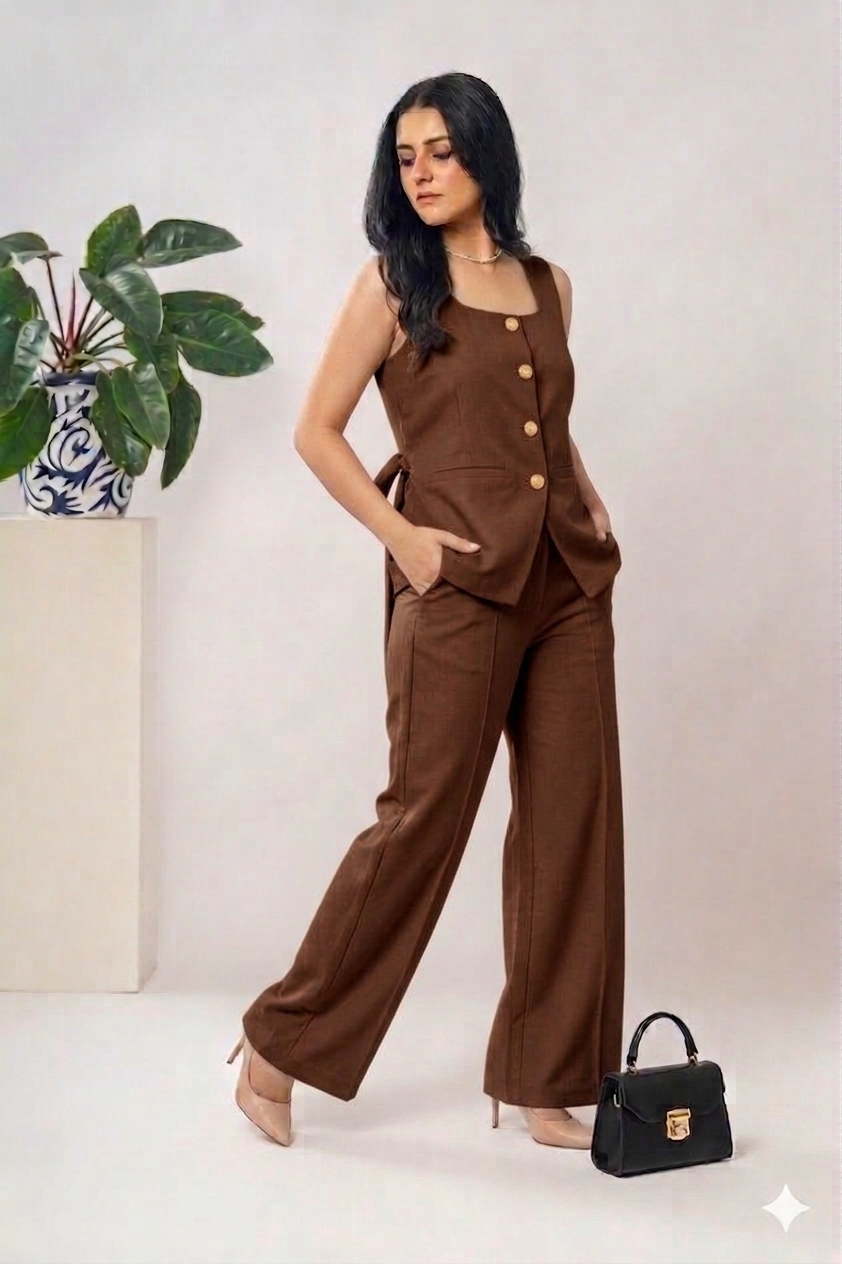 Midnight Elegance Co-ord Set