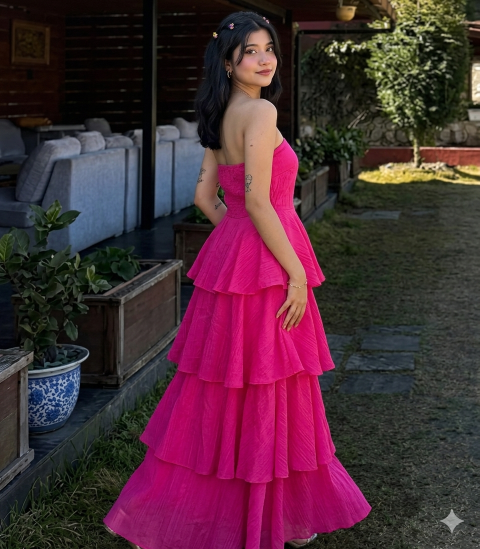 Off Shoulder Maxi Dress