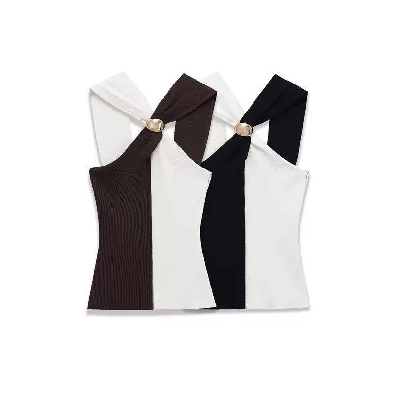 Monochrome Muse Asymmetric Top