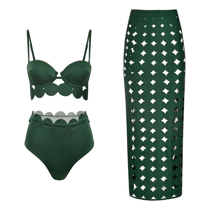 Cutwork Beach wear set