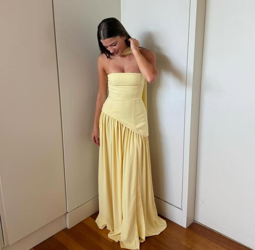 Veloura Drape Statement Gown