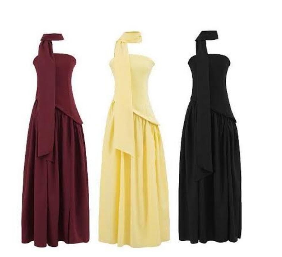 Veloura Drape Statement Gown