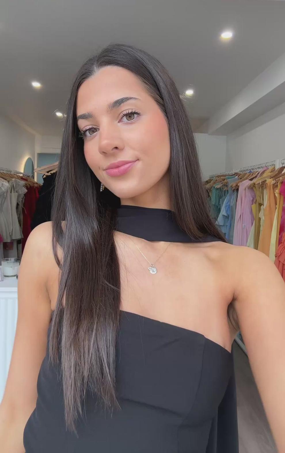 Veloura Drape Statement Gown