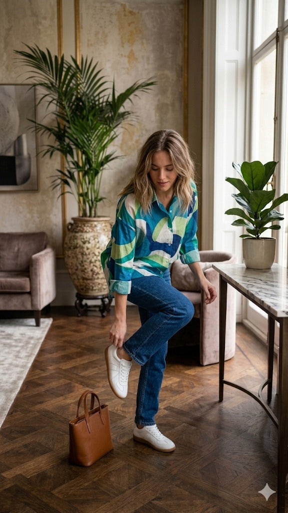 Printed Casual Shirt with Inner