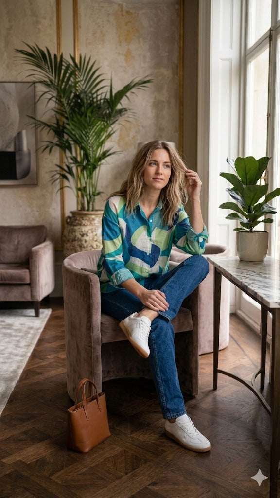 Printed Casual Shirt with Inner